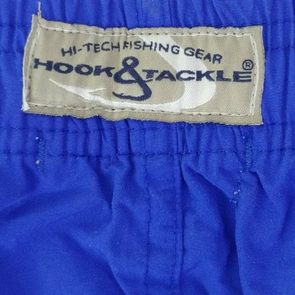 Hook & Tackle High Tech Fishing Gear Men's Swim Trunk Size Large - Picture 7 of 10